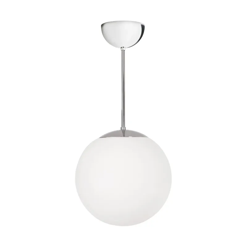 Funkis Glob pendant, White matte raw brass Ø25 cm Special Offer