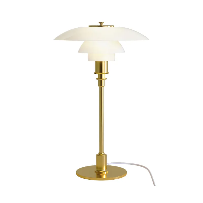 PH 3/2 table lamp, Chome Genuine
