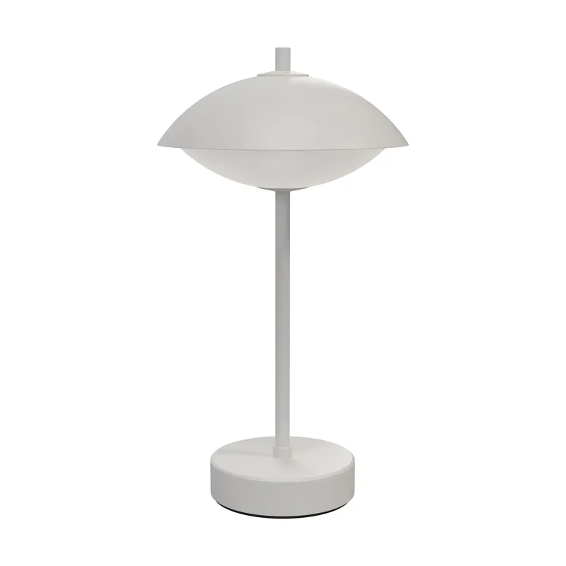 New Release Clam portable table lamp 31 cm, White