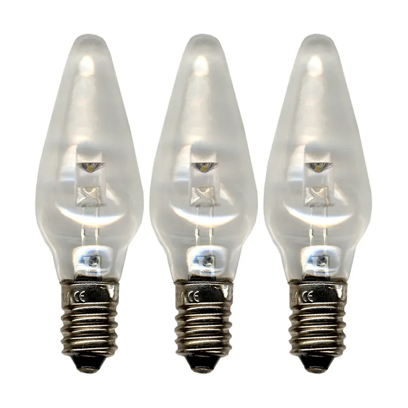 Spare lamp E10 universal LED indoors 3-pack, 2100K non-dimmable Bulk Order