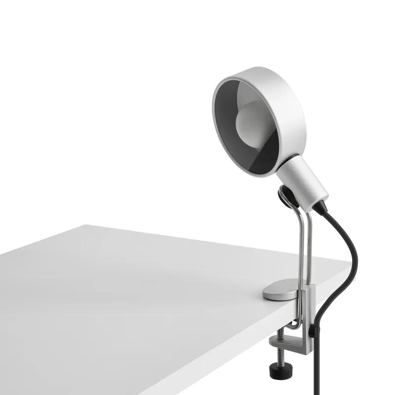 Cupola Clip clamp lamp 29,5 cm, Clear anodised New Arrival