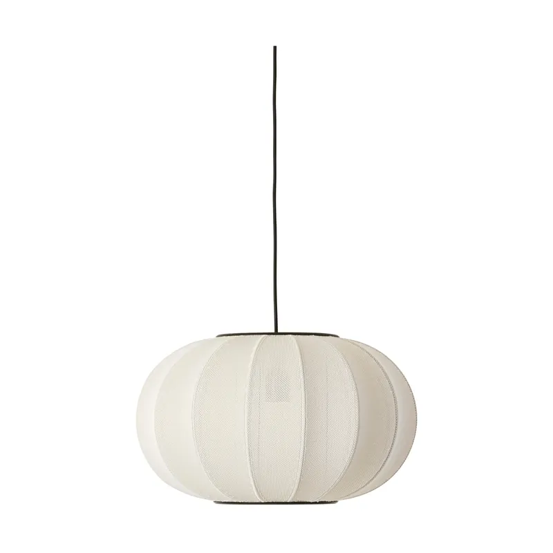 Direct From Factory Knit-Wit 45 Oval pendant, Black
