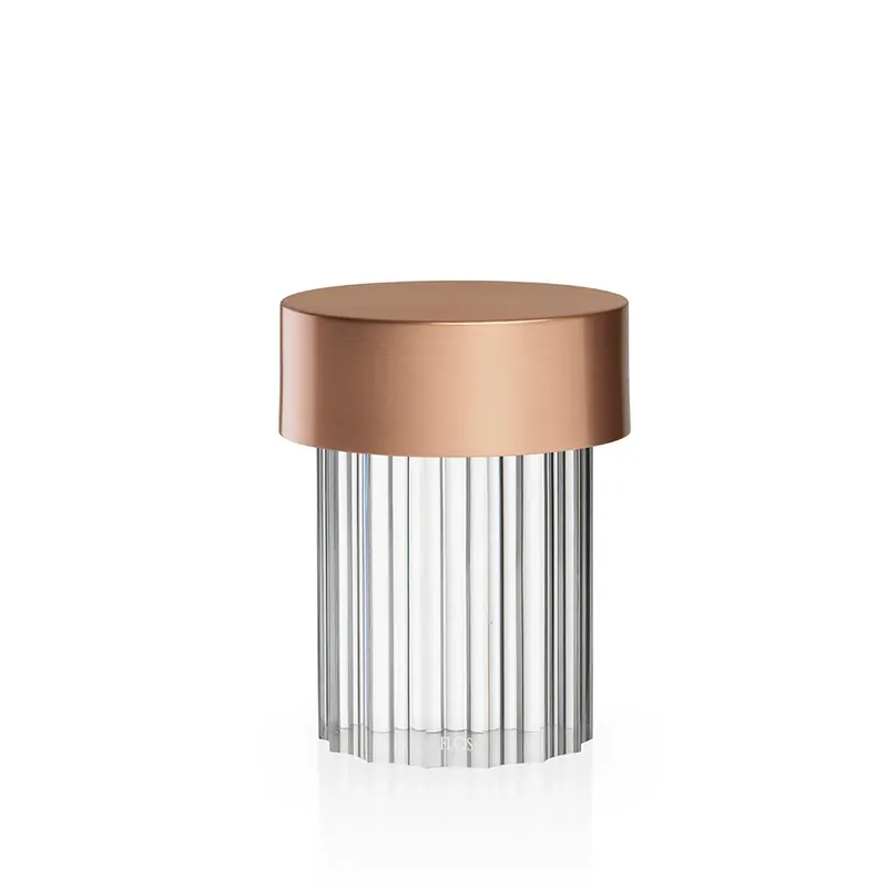 New Arrival Last Order Fluted IP20 table lamp, Brass