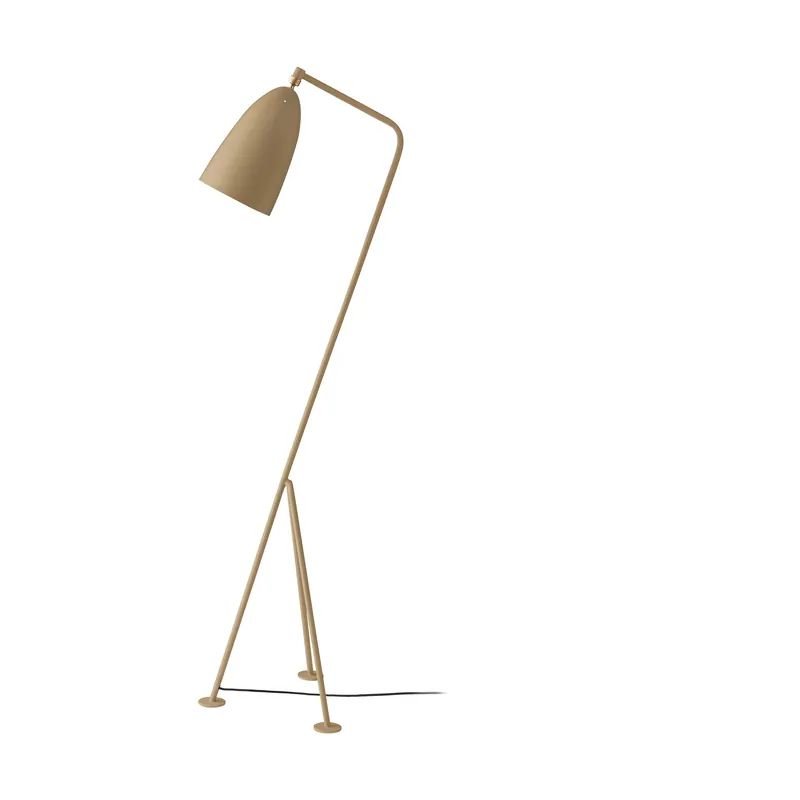 Grashopper floor lamp, Warm grey Genuine