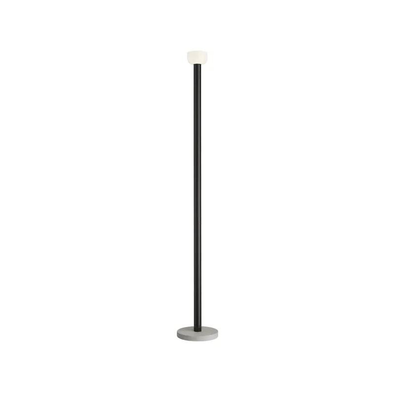 Authentic Bellhop floor lamp, Brick red