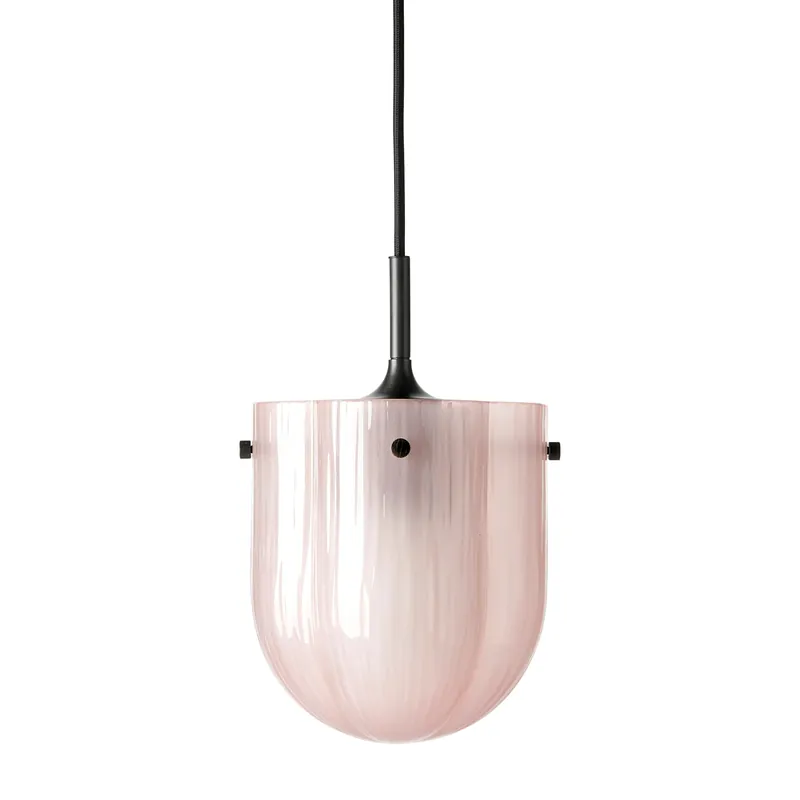 Handmade Seine pendant lamp Ø17.2 cm, Brass-coral