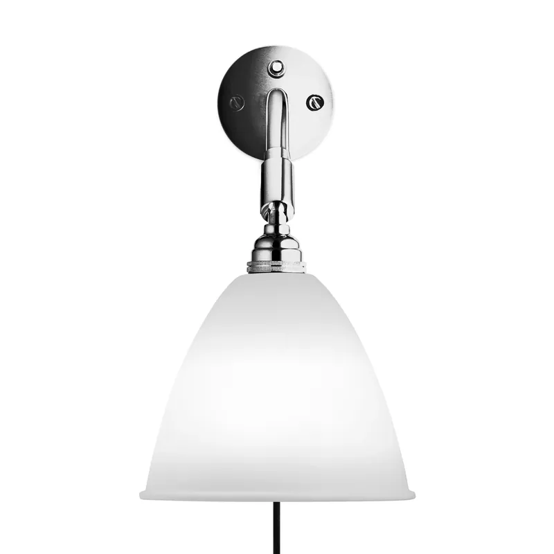 Discount Bestlite BL7 wall lamp, matte white-chrome