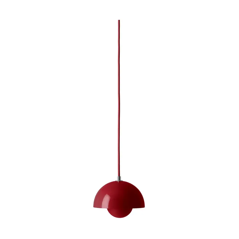 Flowerpot VP10 pendant lamp, Dark plum Premium