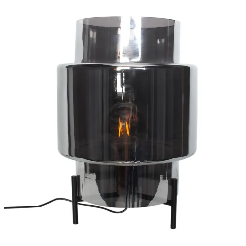 Brand New Ebbot table lamp 37 cm, Smoke