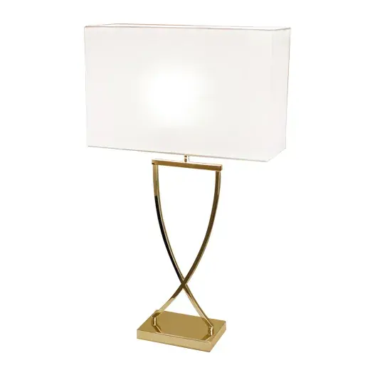 Cheap Omega table lamp 52 cm, brass-white