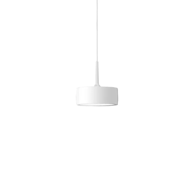Factory Price Riff Puck pendant lamp, Black, small, led