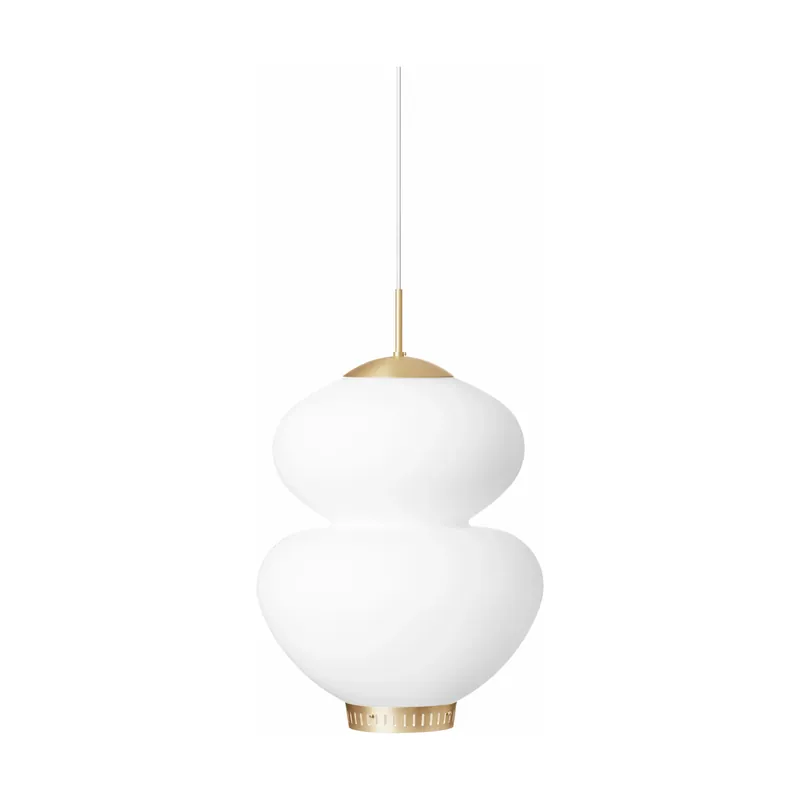 Fan Favorite Peanut 400 pendant, Opal glass