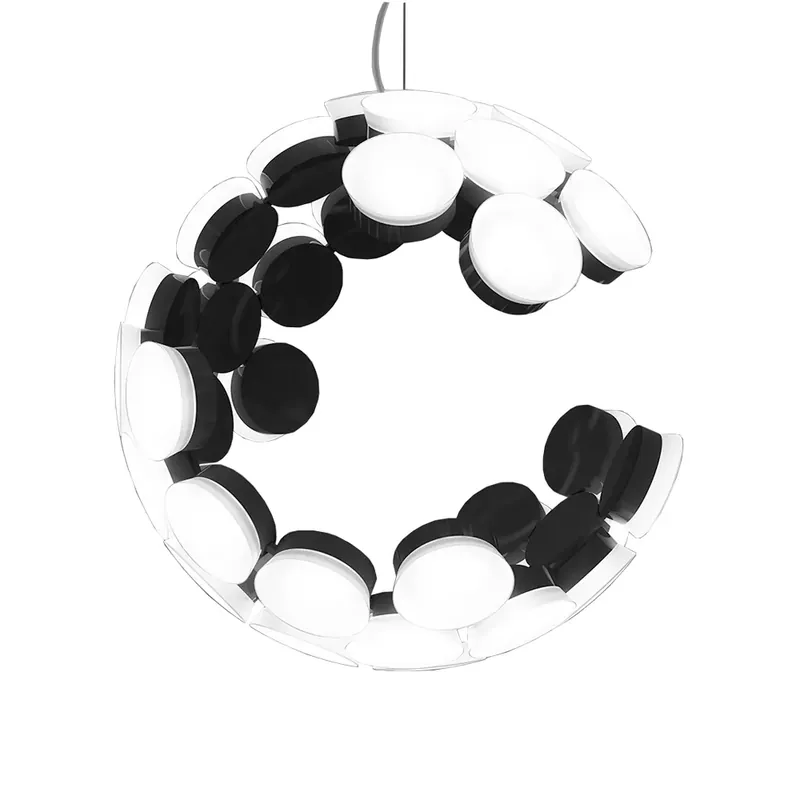 Buy Online Scopas pendant, White-black
