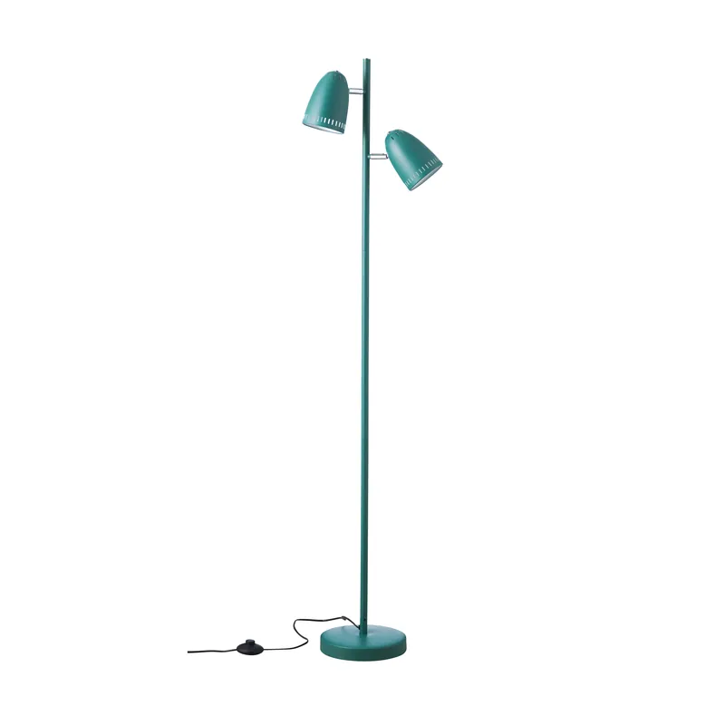 Dynamo Twin floor lamp, Smoke Blue Buy Online