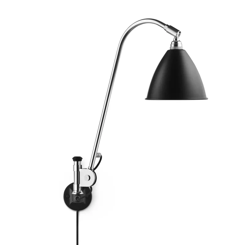 Bargain Bestlite BL6 wall lamp, black-chrome