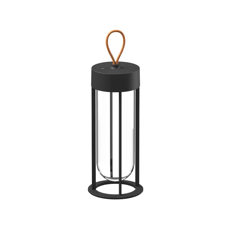Luxury In Vitro table lamp, Black, 2700 kelvin