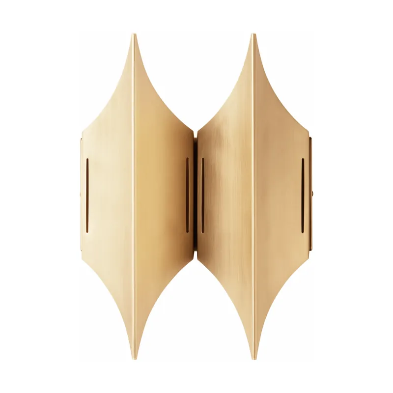 Premium Gothic II wall lamp, Brass