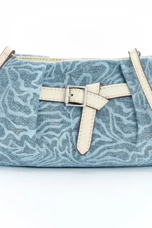 "As Is" Aimee Kestenberg Leather Houston Belted Clutch New Arrival