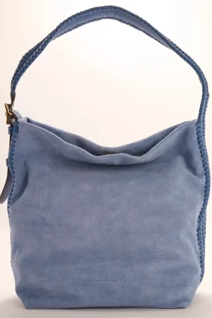 "As Is" Aimee Kestenberg All For Love Leather Bucket Bag Limited Offer