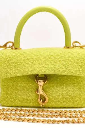 "As Is" Rebecca Minkoff Edie Leather Top Handle Crossbody Must Have