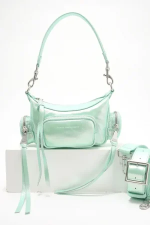 "As Is" Aimee Kestenberg Leather Away We Go Mini Crossbody Top Rated