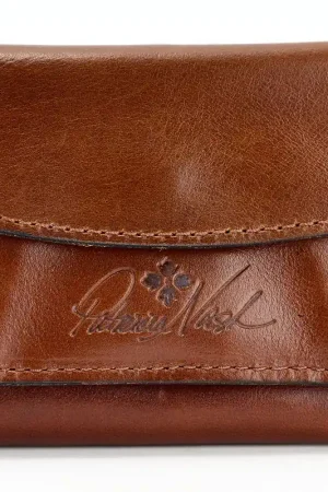 "As Is" Patricia Nash Leather Libby Flap Wallet Shop Now