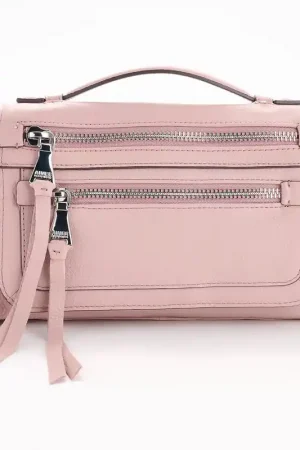 "As Is" Aimee Kestenberg Leather Augusta Top Handle Crossbody Top Pick
