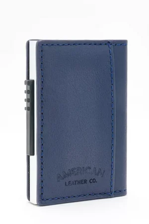 "As Is" American Leather Co. Pop Slim Leather Wallet Hot Deal
