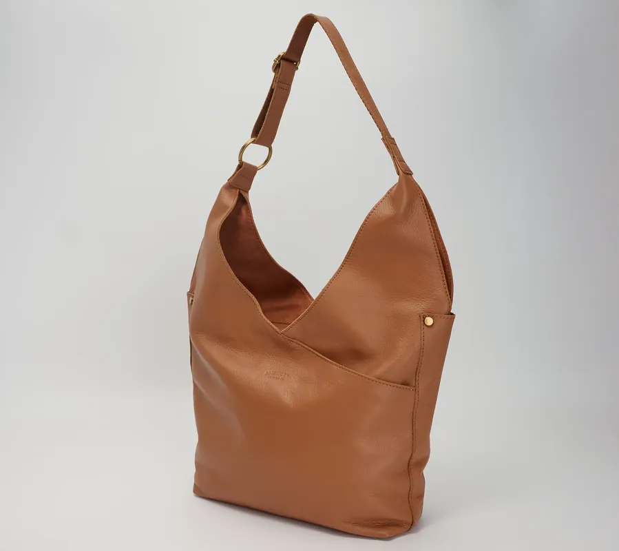 "As Is" American Leather Co. Aly Leather Strap Hobo Super Sale