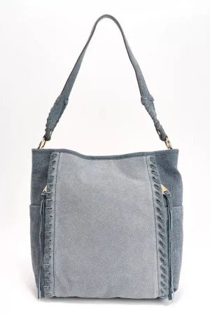"As Is" Aimee Kestenberg Leather Bucket Shoulder Bag - Artisan Exclusive