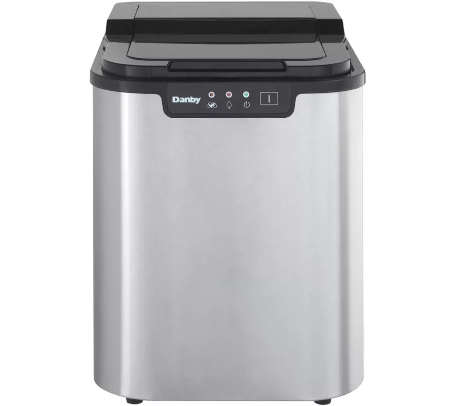 Danby 25-lb Portable Ice Maker - Stainless Steel Trusted Brand