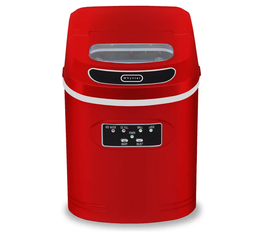 Whynter 27-lb Capacity Compact Portable Red IceMaker Trending