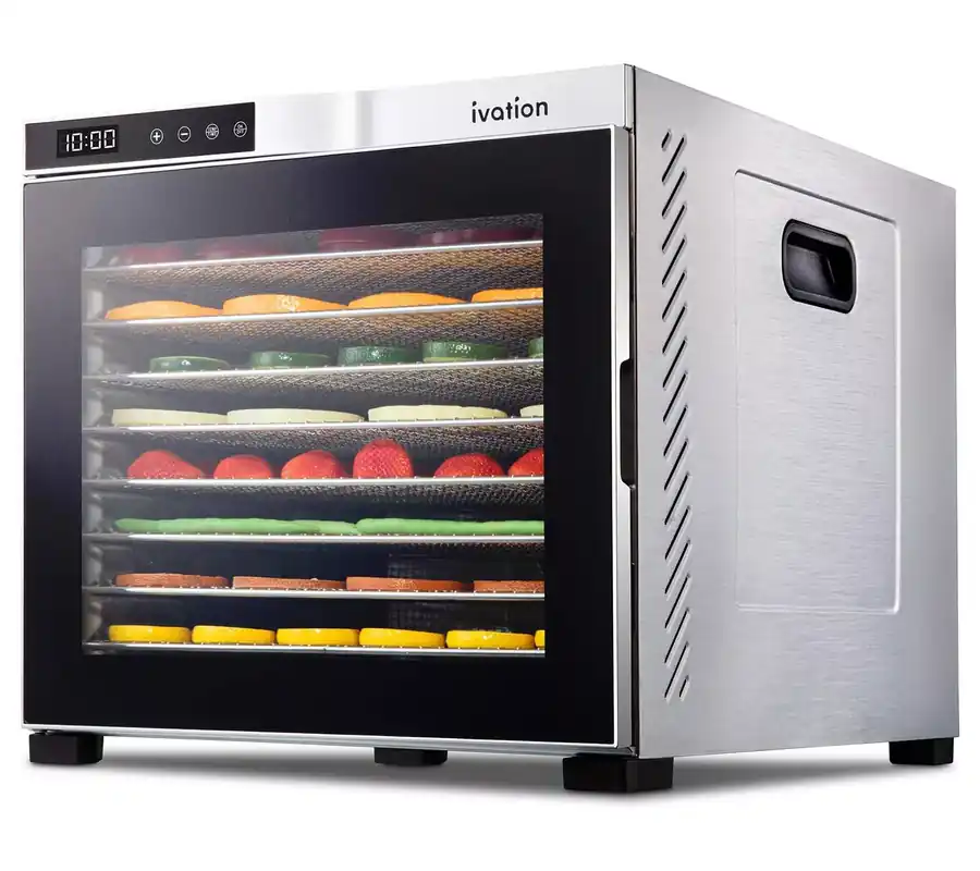 Ivation 10-Tray Stainless Steel Food Dehydrator Hot Deal