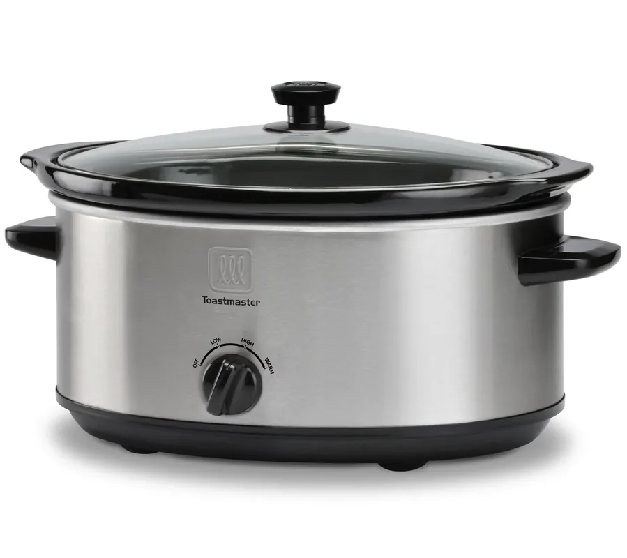 Hassle-Free Returns Toastmaster 7-Qt Oval Slow Cooker