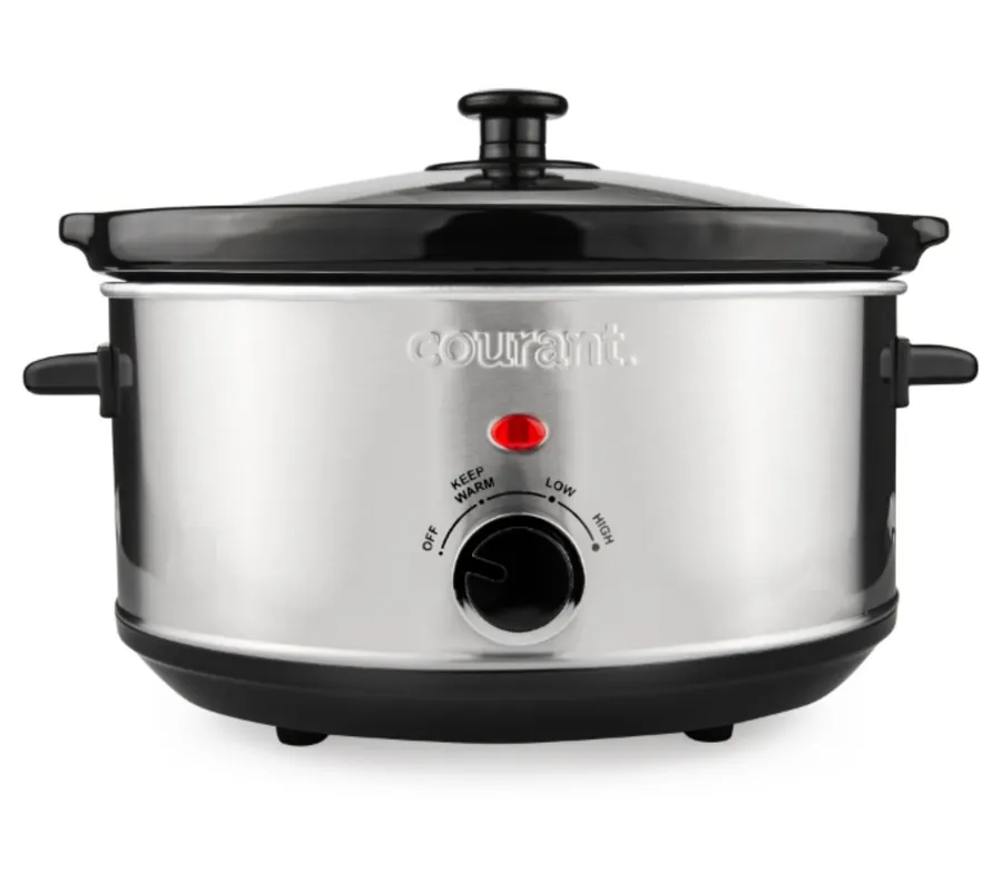 Limited Time Courant 3.5-Qt Oval Stainless Steel SlowCooker