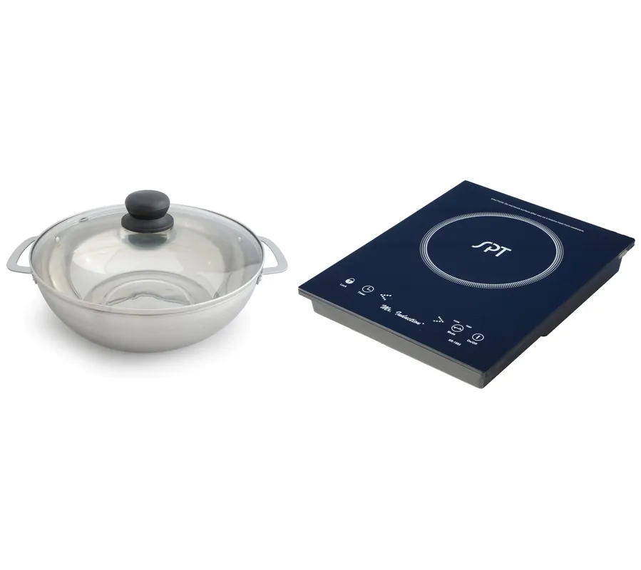 Fan Favorite SPT 1650W Induction Cooker & Pot