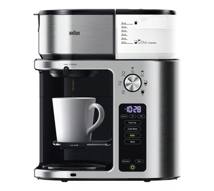 Braun Multiserve Plus 10-Cup Drip Coffee Maker Time-Limited