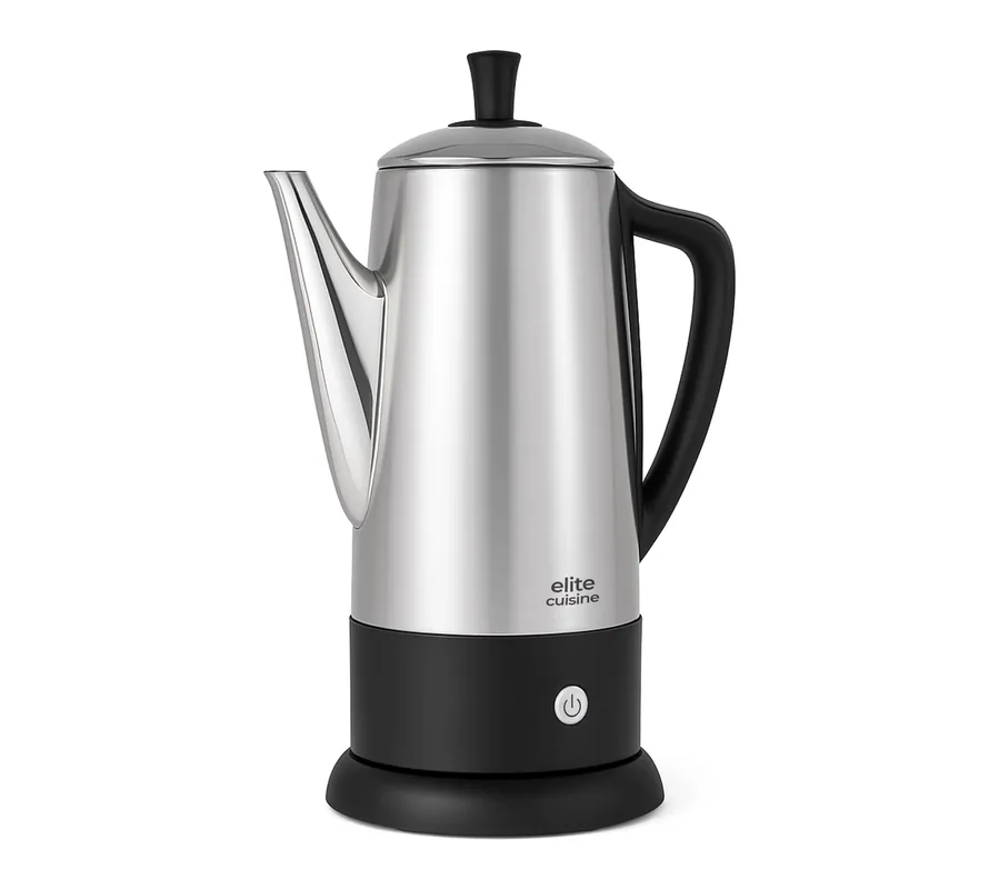 Elite Cuisine 12-Cup Electric Coffee Percolator Flash Sale