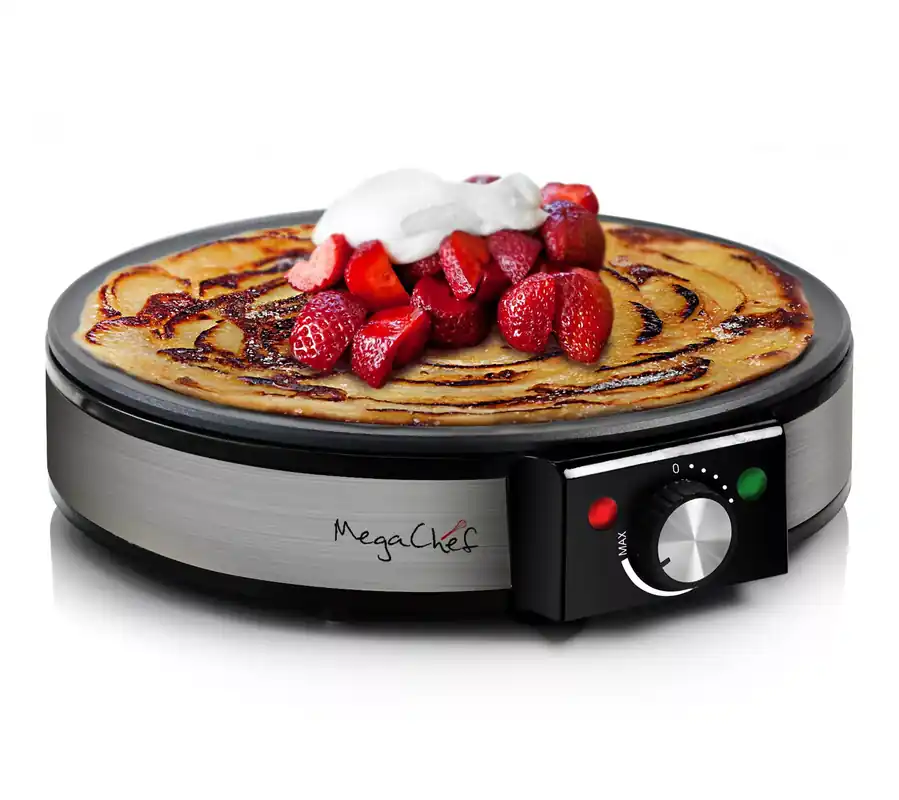 Original MegaChef Nonstick Crepe & Pancake Maker Breakfast Griddle