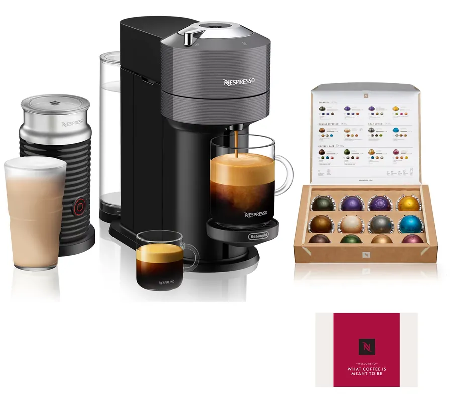 Nespresso Vertuo Next Coffee/Espresso Maker w Frother and Voucher Free Shipping