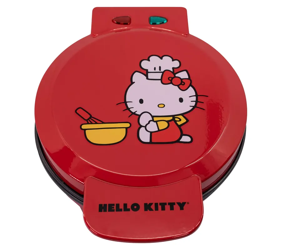 Uncanny Brands Red Hello Kitty Waffle Maker Buy Direct
