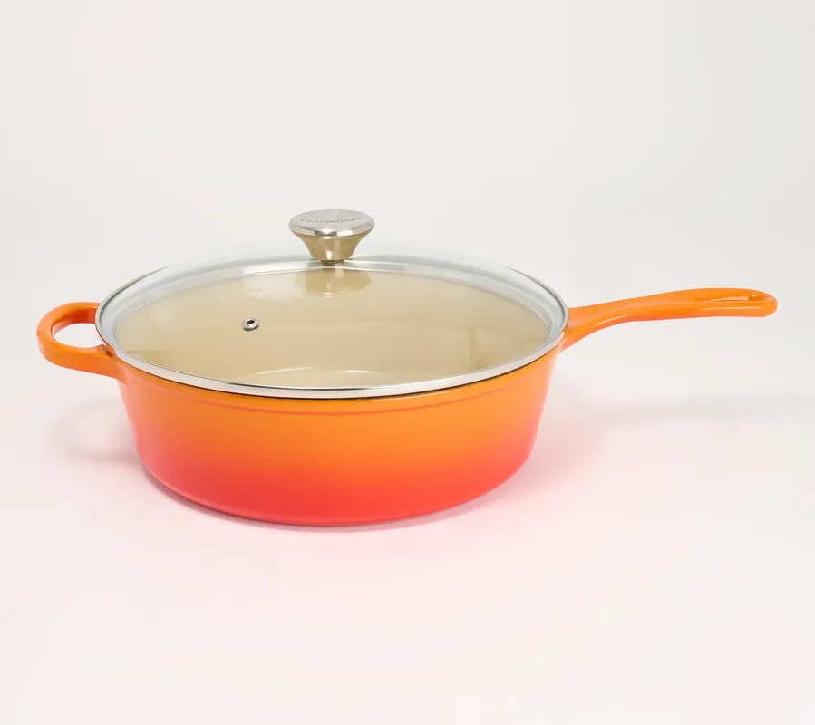 Le Creuset 3.75-qt Enameled Cast Iron Cassadou w/ Glass Lid Exclusive Offer