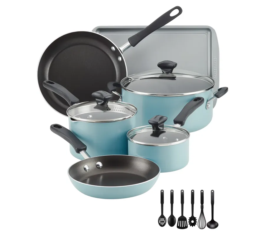 Farberware Cookstart DiamondMax Nonstick 15pc Cookware Set Trusted Brand