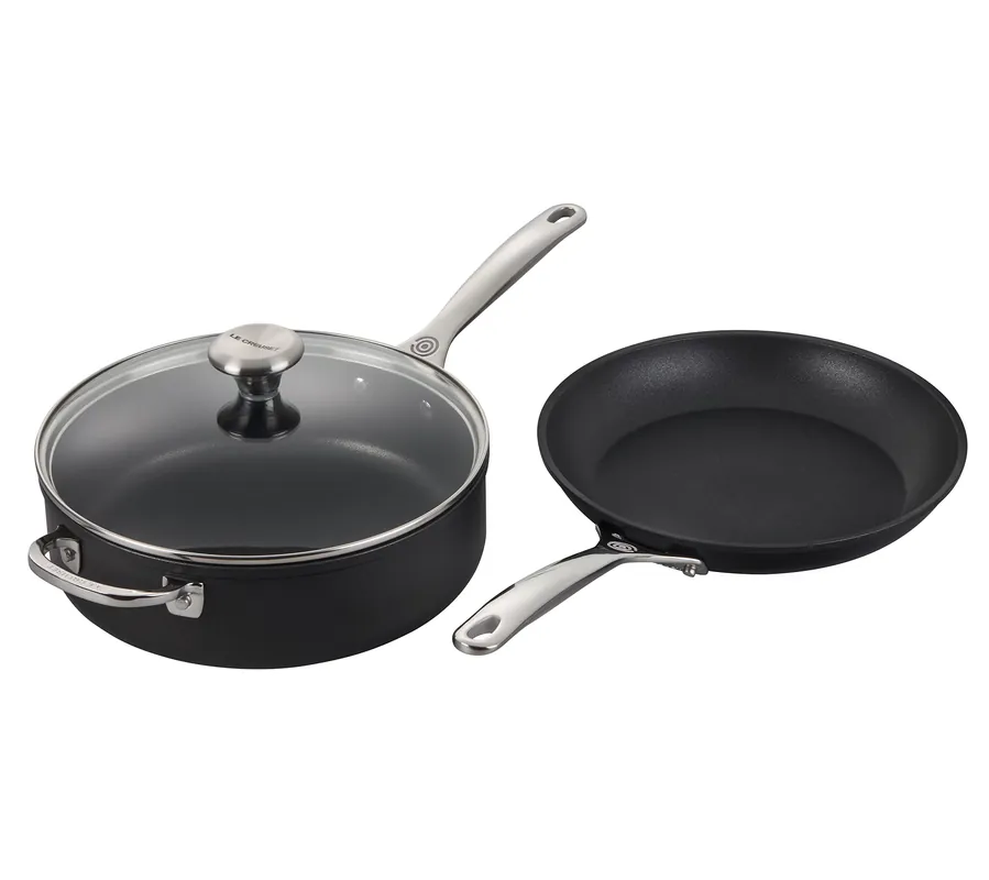 Authentic Le Creuset Toughened Nonstick PRO 3-Piece Cookware Set