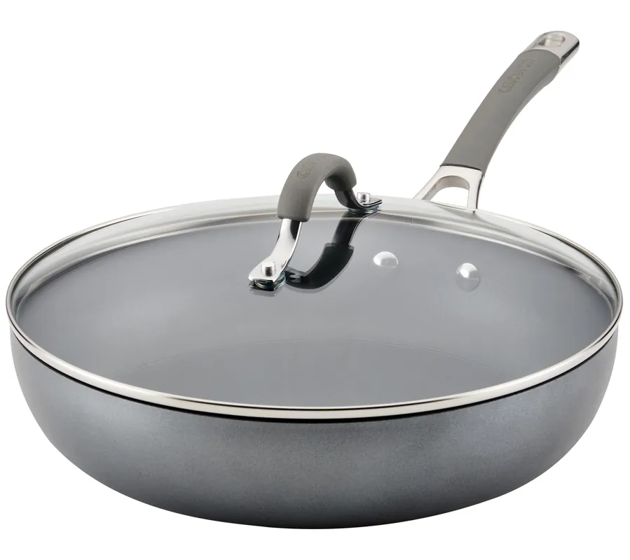 Hot Picks Circulon Elementum Nonstick Covered 12in Gray Fying Pan