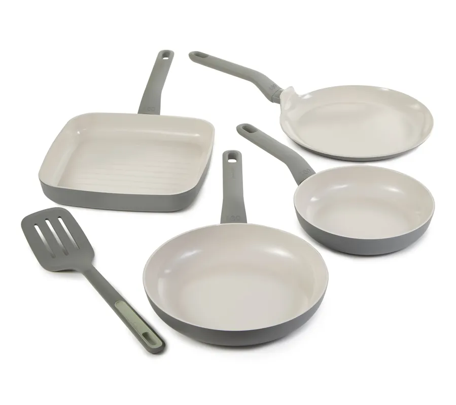 Flash Sale BergHOFF Leo Balance 5-Pc Nonstick Frying Pan Set with Turner