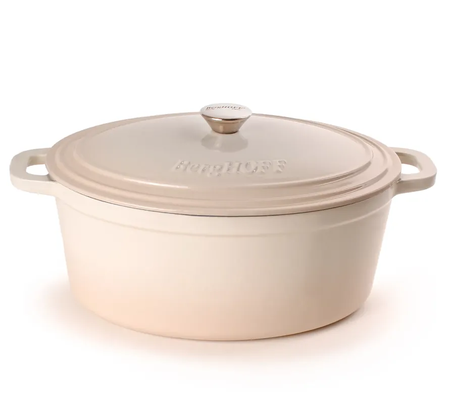 Sale BergHOFF Neo Cast Iron Oval Dutch Oven 13" withLid