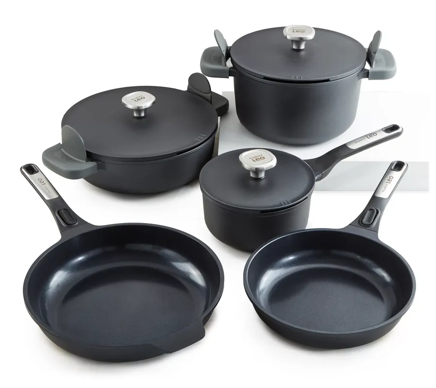 BergHOFF Phantom 8-Pc Nonstick Ceramic CookwareSet, Recycled Big Sale