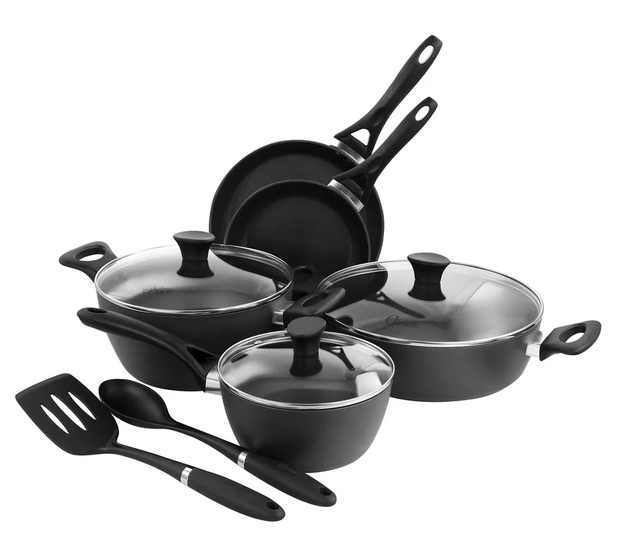 Limited Edition Oster Non Stick 10 Piece Aluminum Cookware Set