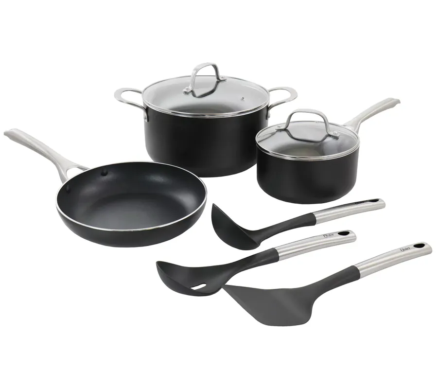 Don’t Miss Out Oster Palladium 8 Piece Aluminum Cookware Set